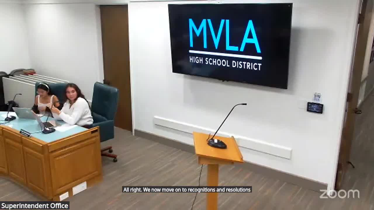 MVLA board adopts resolution recognizing National Hispanic Heritage Month