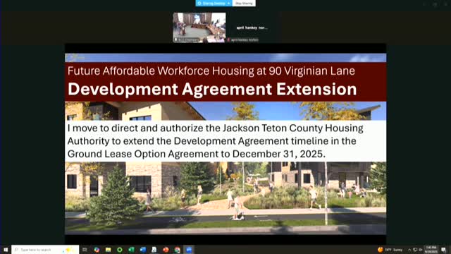 Jackson County Commissioners Extend Development Agreement for Affordable Housing Project