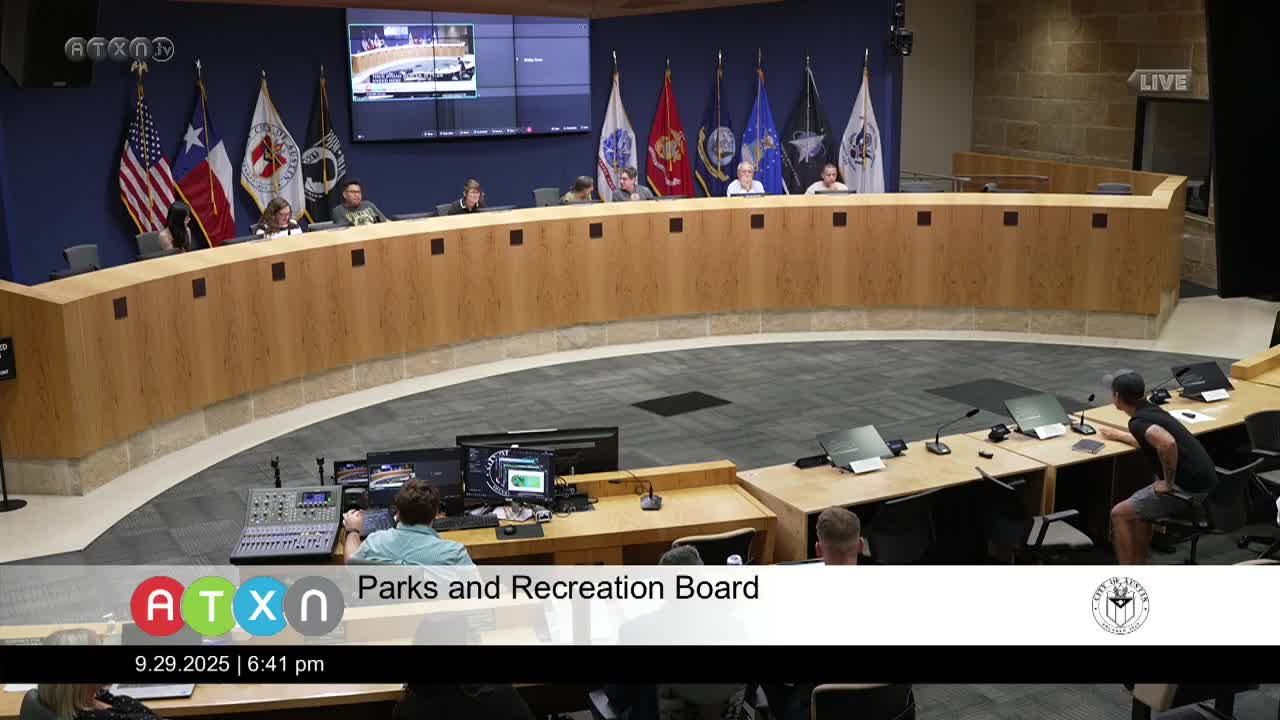 Parks Board recommends council adopt measures to improve public access to ball fields