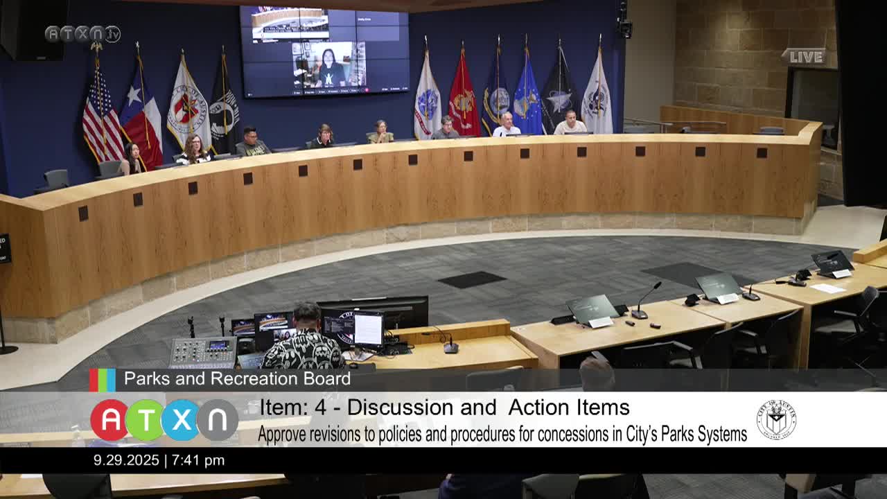 Susan Goldberg highlights Rowing Dock's community impact at Austin commission meeting