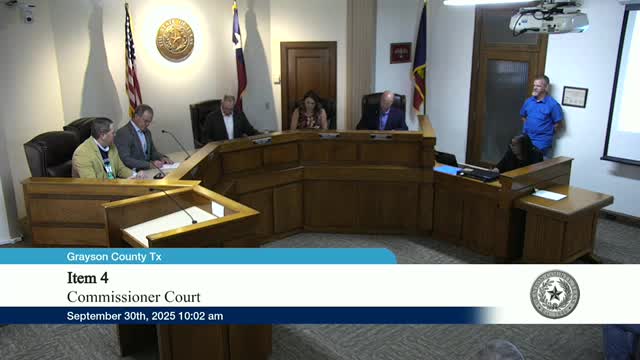 Grayson County proclaims October 2025 National 4‑H Week; local youth recognized