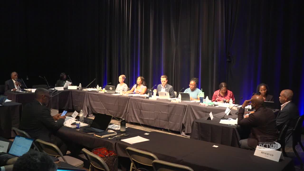 DeKalb County Commissioners Host Collaborative Discussion on Housing Affordability and Homelessness