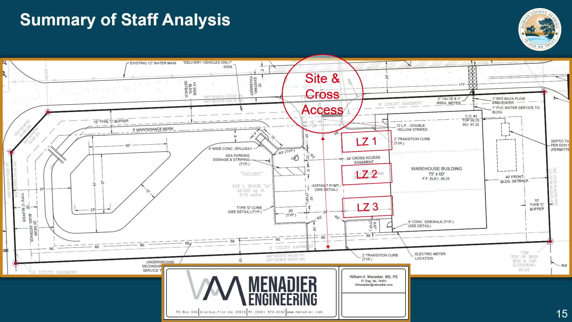Marion Oaks Development Proposal Seeks Special Use Permit for Service-Oriented Warehouse