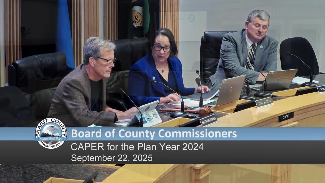 Skagit County commissioners approve third-quarter 2025 budget amendments