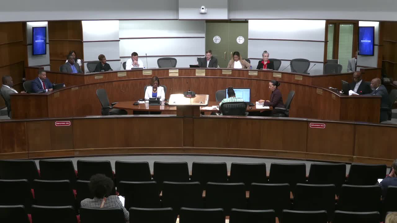 Council approves $9.9 million amendment with Alabama Power for cameras, license‑plate readers at four railroad crossings