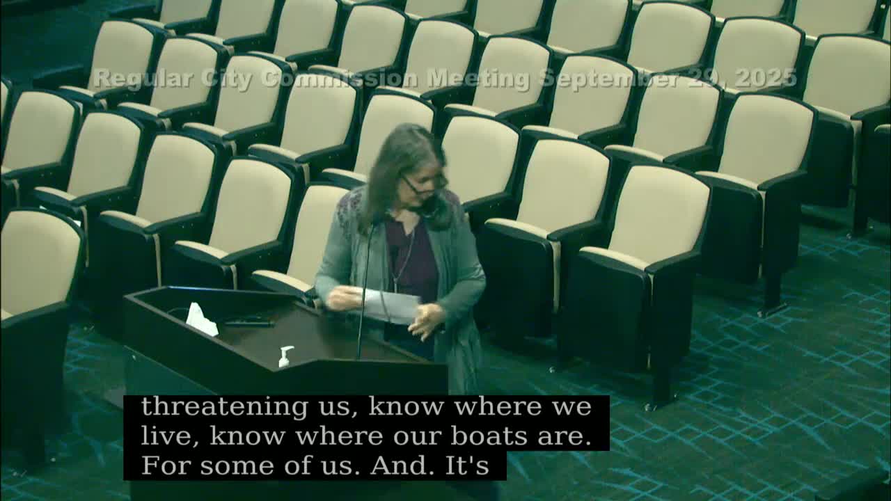 Resident Tanya Miller urges action on illegal jet ski rentals at Golden Lake