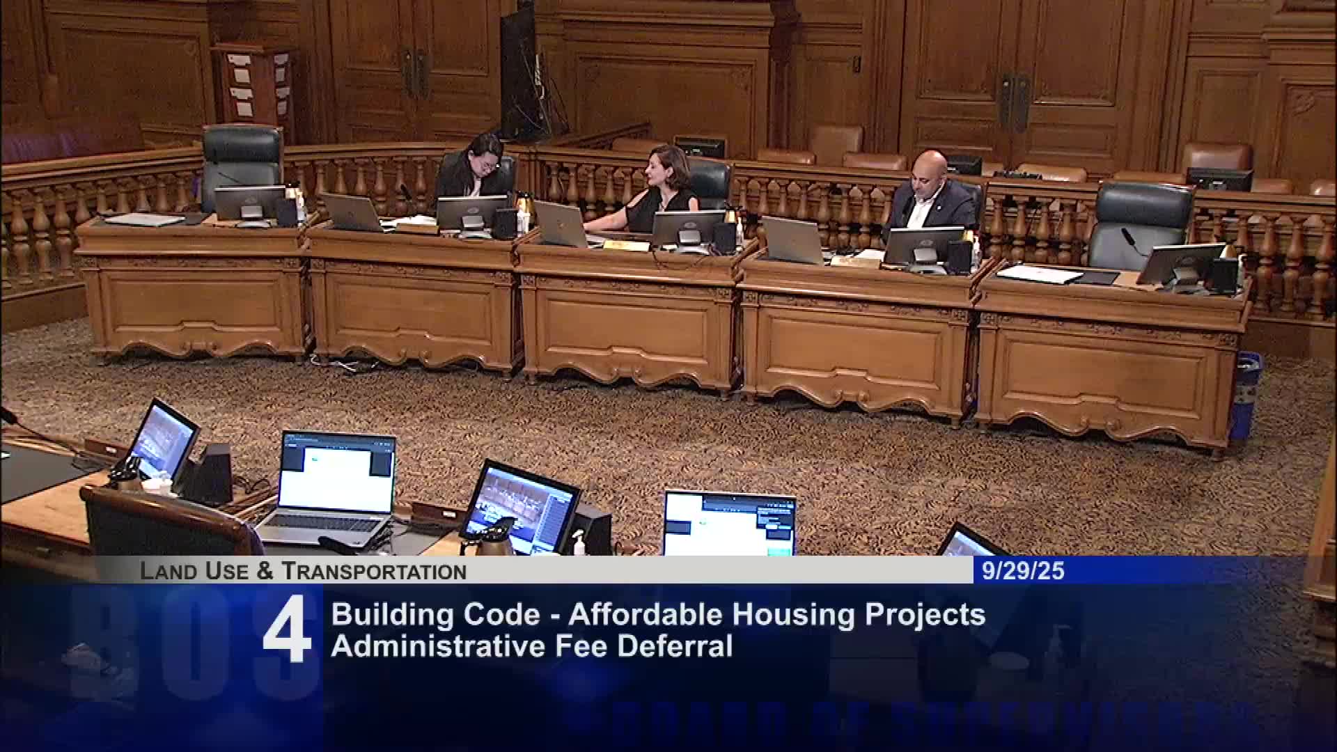 Committee backs fee-deferral for 100% affordable housing projects to ease predevelopment financing