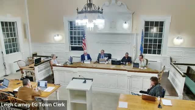 Town manager briefs council on grants, parking study and a draft open-burning ordinance
