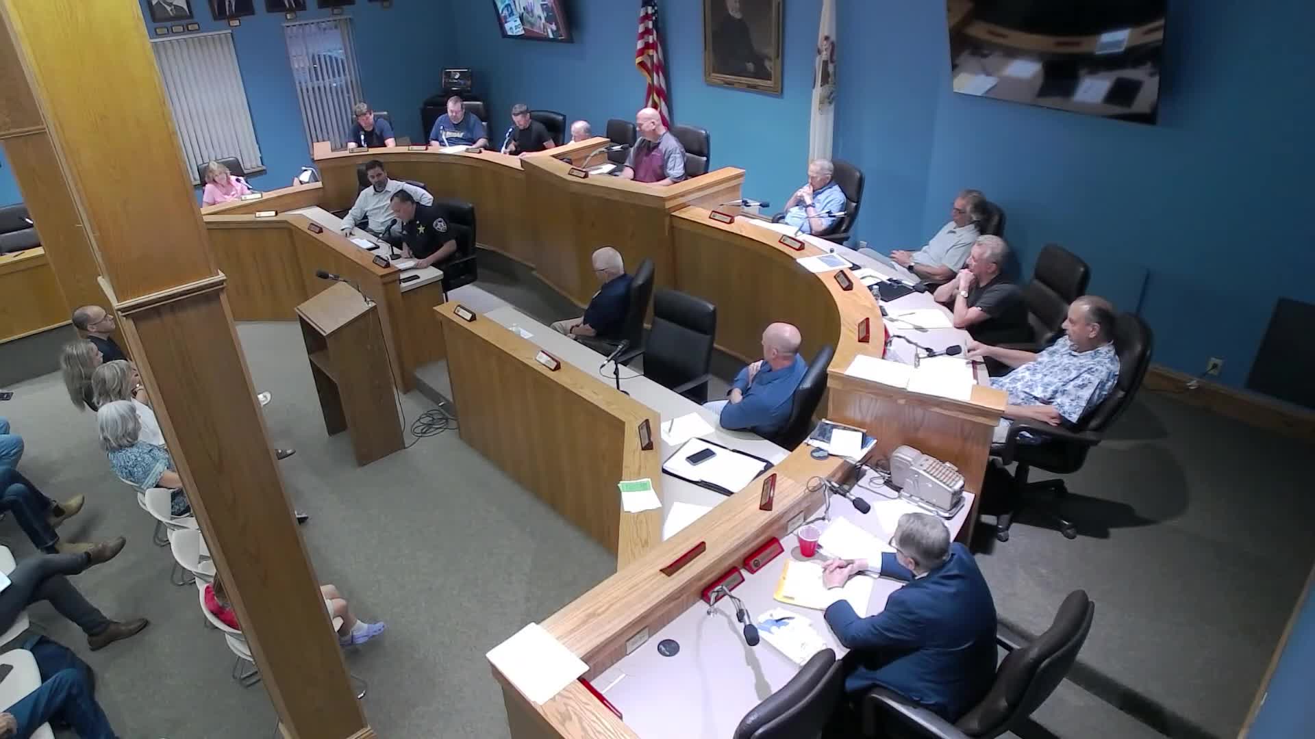 Aldermen discuss skunk, raccoon nuisance after resident complaints; animal-control case noted