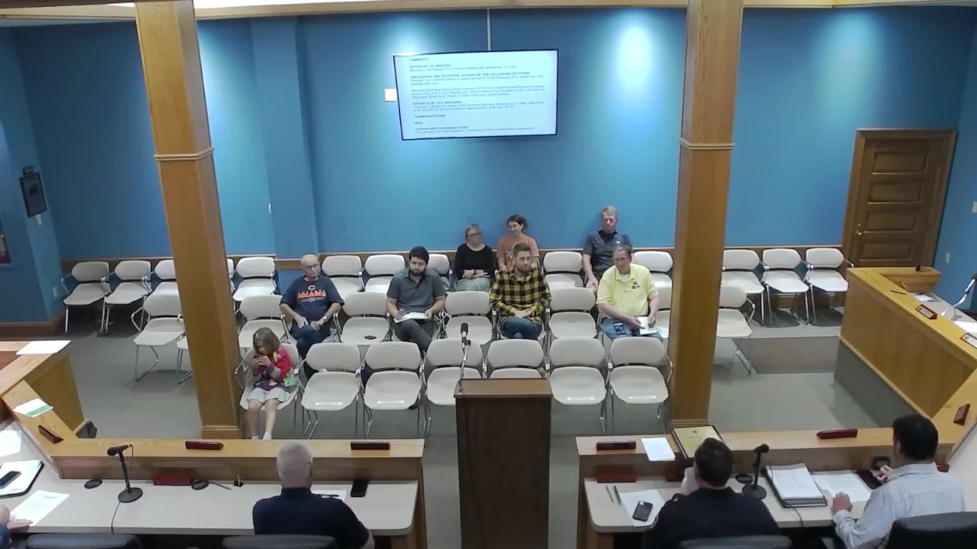 City Council Approves Minutes and Requests for Street Closure and Pole Relocation