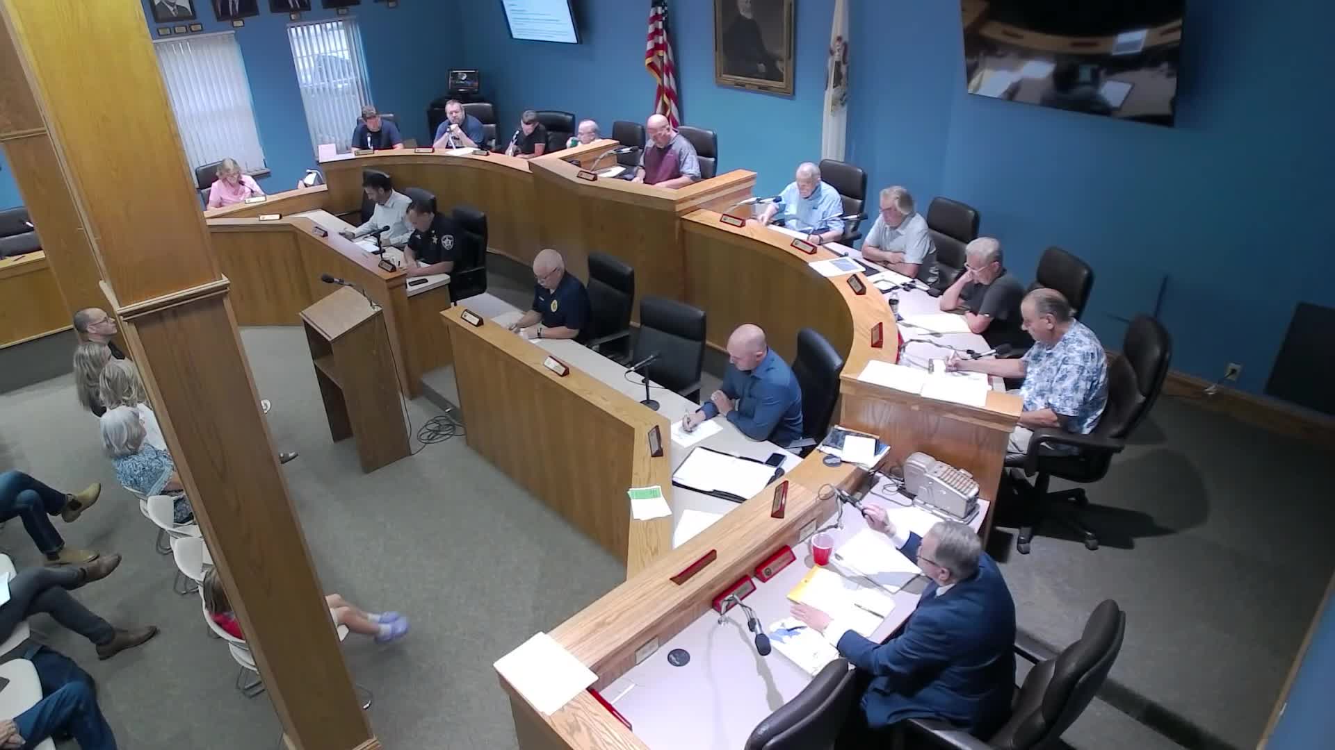LaSalle City Council Honors Chief Mike Smajinski on Retirement After 28 Years of Service