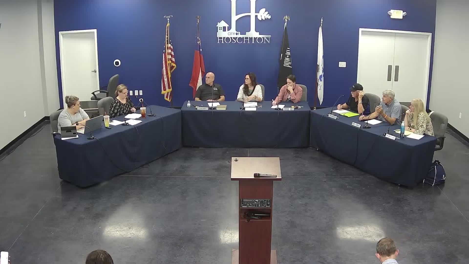 DDA tables train-depot fence plan; gala funds and budget noted