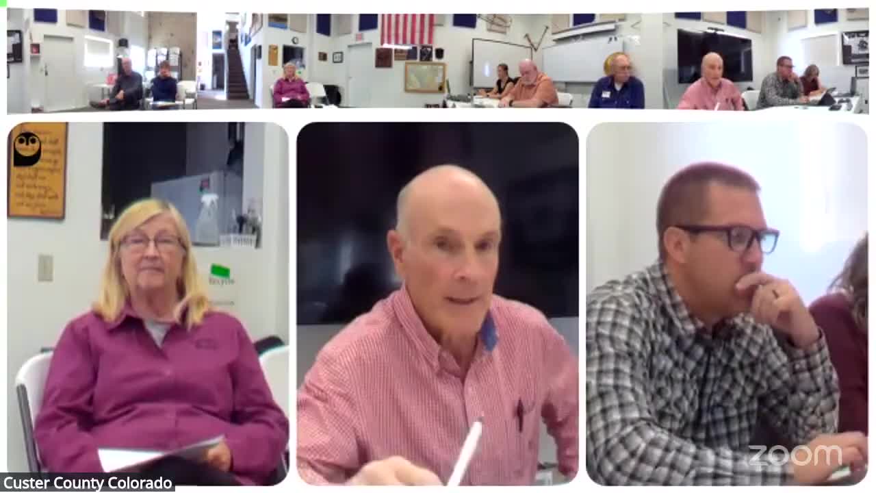 Commissioners Discuss Hazard Mitigation Plan and Federal Grant Strategies
