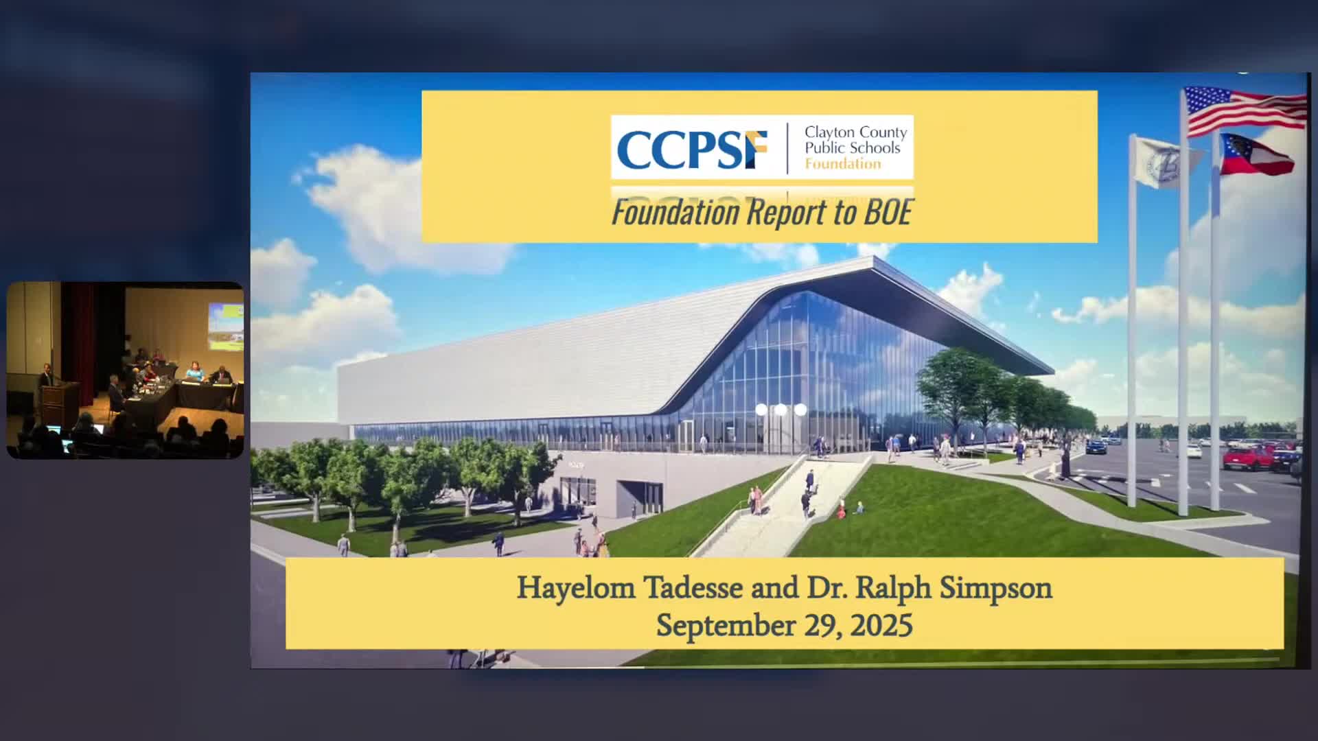 Clayton County Foundation reports financial growth and upcoming convocation center plans