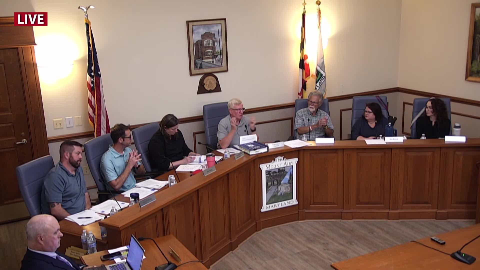 Mount Airy Planning Commission Reviews Water Resource Element Draft for State Review