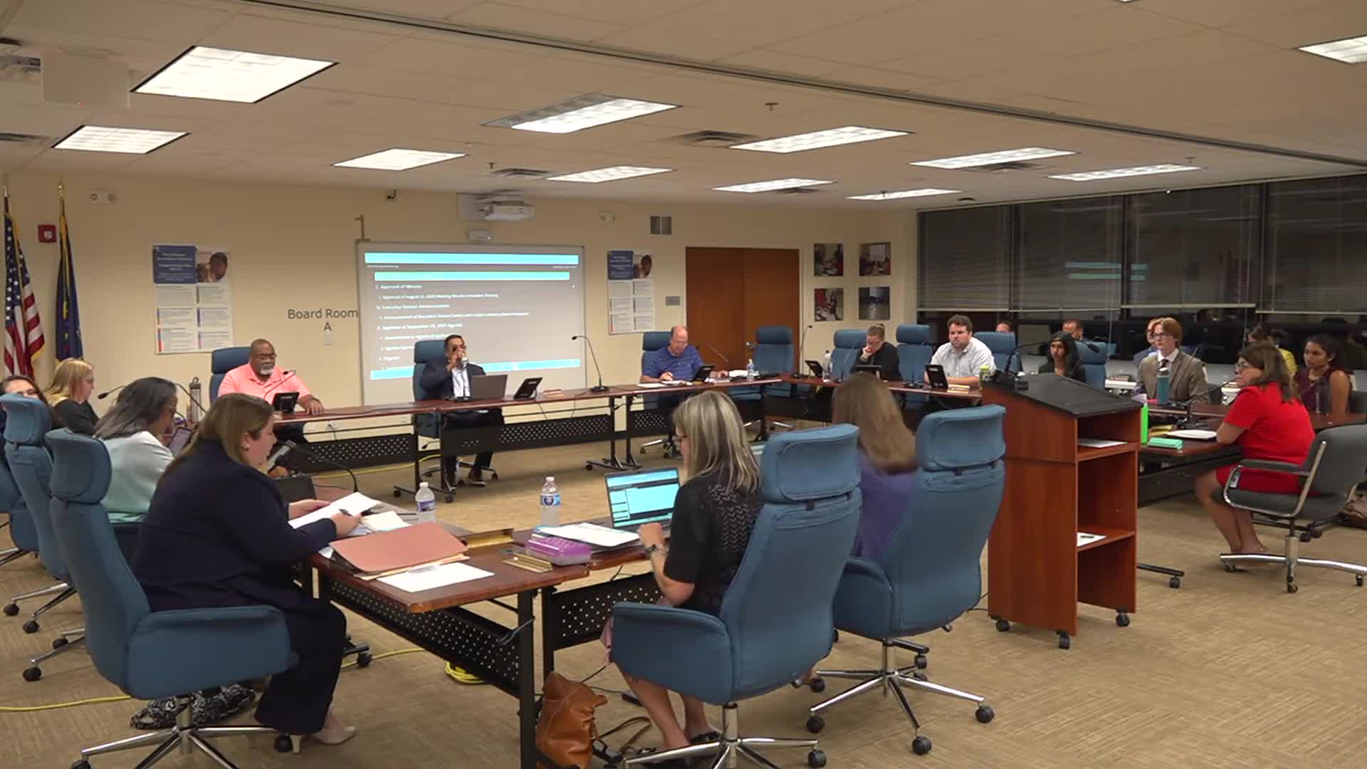 East Goshen Board Reviews Public Comment Policy and Curriculum Changes