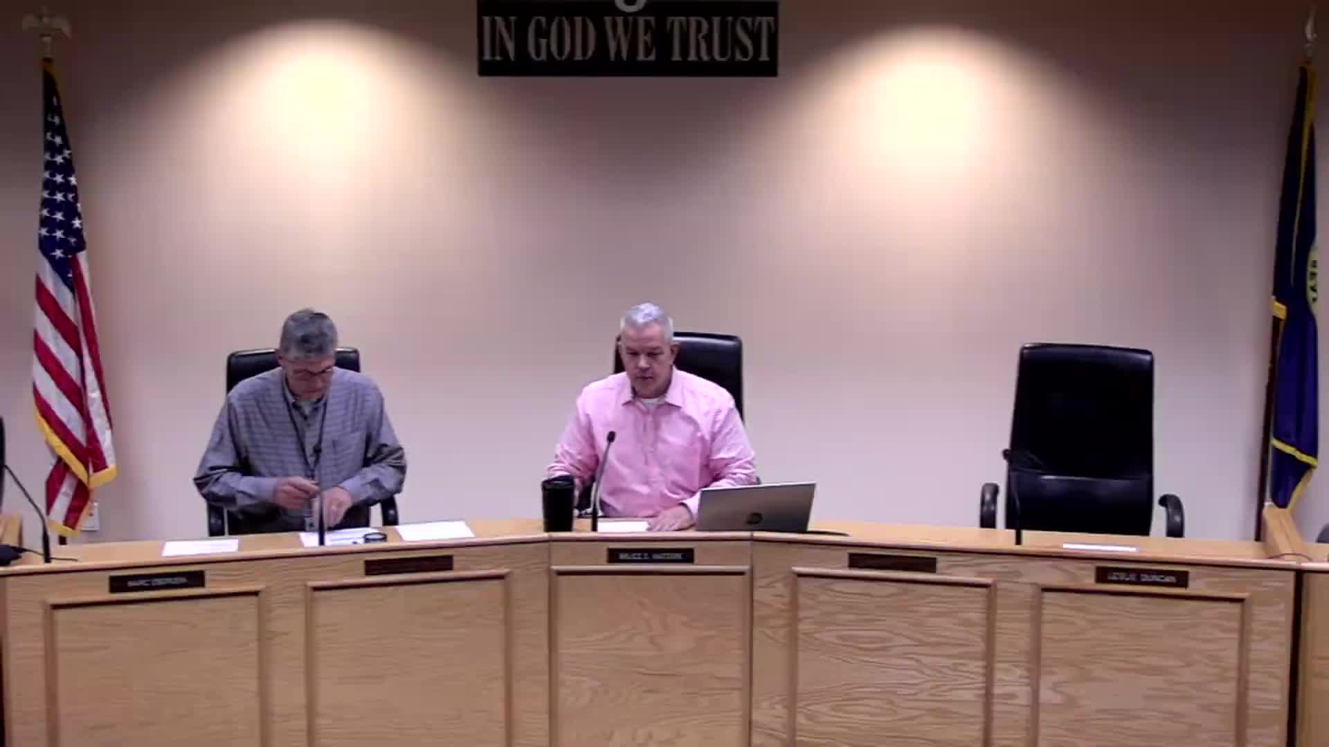 Commissioners Eberlein and Metari Review County Building Updates in September Meeting