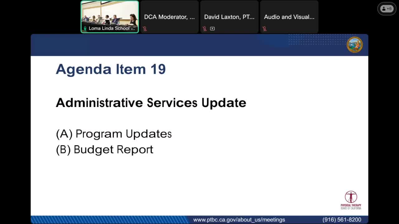 Board Reports Positive Budget Reserves and Increased Licensing Activities for 2425 Fiscal Year