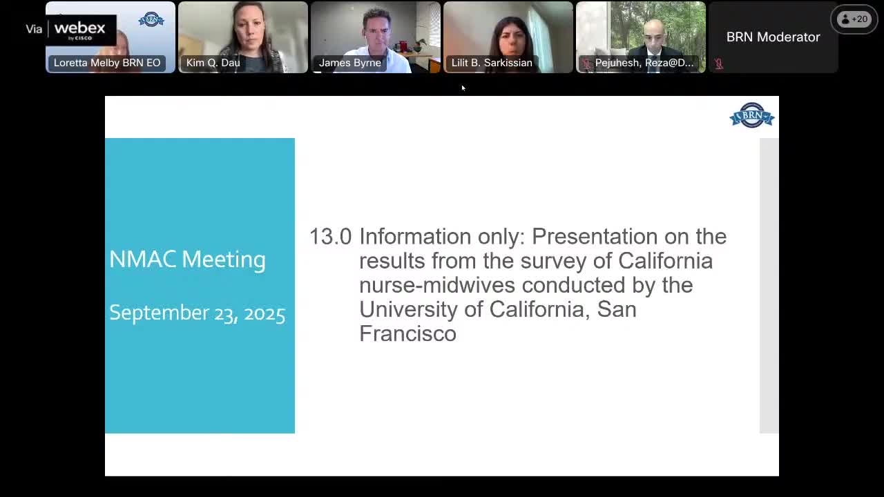 California Board Reviews Nurse Midwifery Education Regulations for 2026 Updates