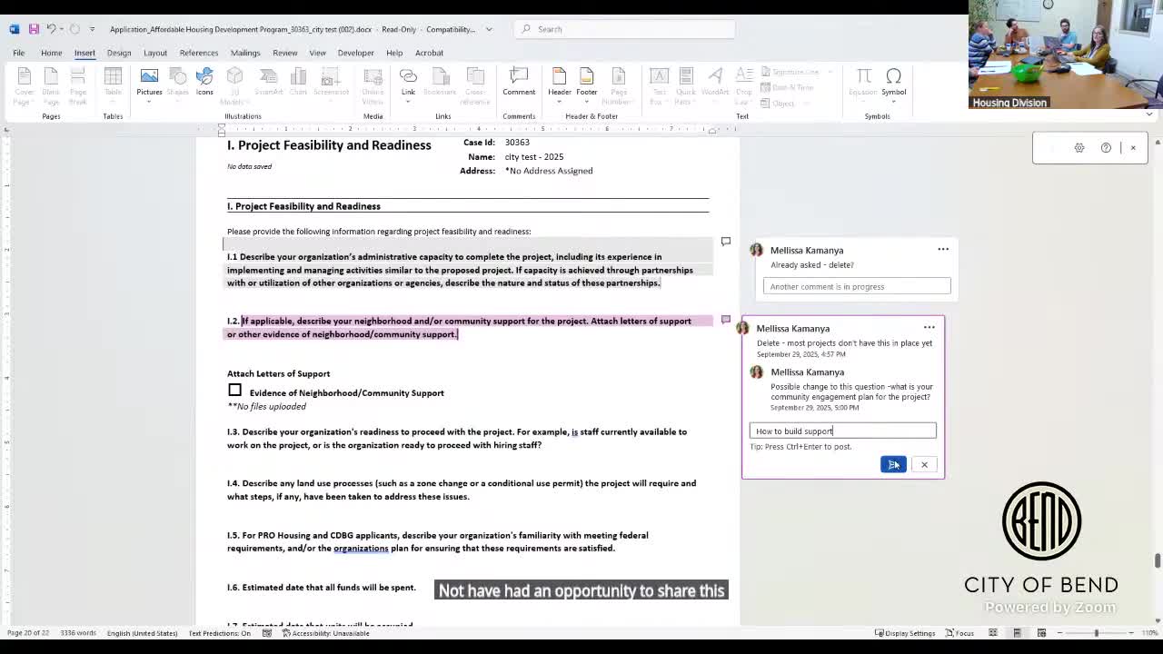 Committee Discusses Affordable Housing Fund and Upcoming AHEC Recommendations Timeline