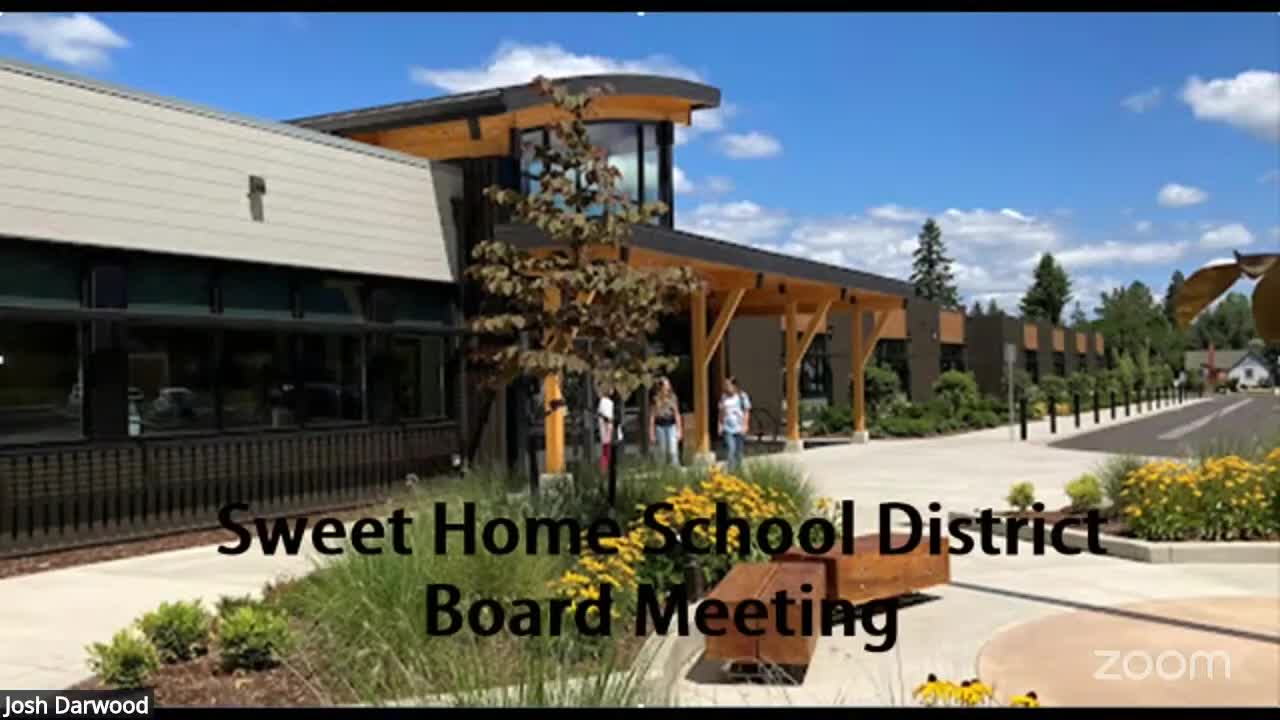 Sweet Home School Board Begins Meeting with Pledge and Executive Session Discussion