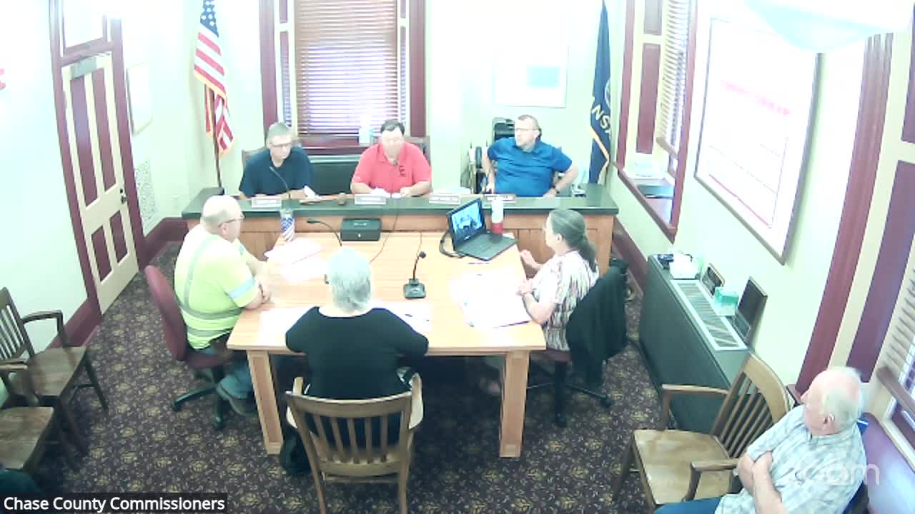 County Officials Discuss Bridge Funding Strategies and KDOT Project Agreement