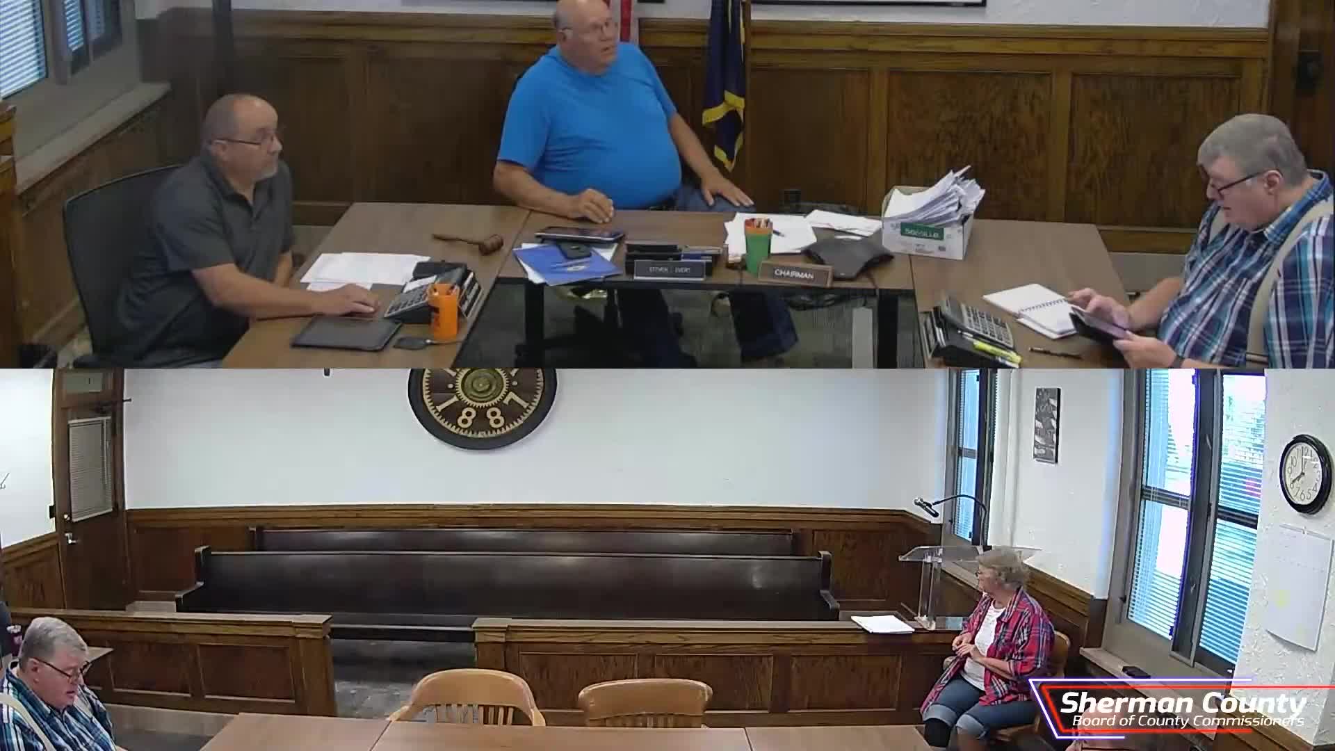 Sherman County Commissioners Approve Fairgrounds Leases and Bills in Recent Meeting