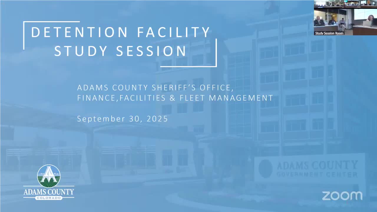 County Officials Review Detention Facility Renovation Options Amid Polling Concerns