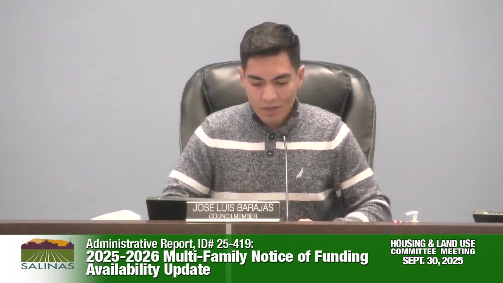 Housing Production Dashboard Update Advances Salinas Housing Oversight Efforts