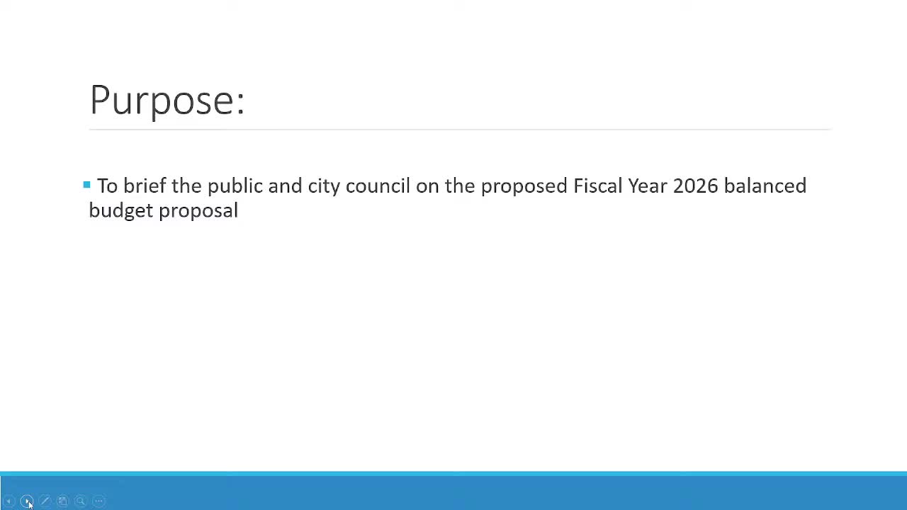 City Council Discusses Budget Presentation and Maintains Credit Rating Amid Hurricane Costs