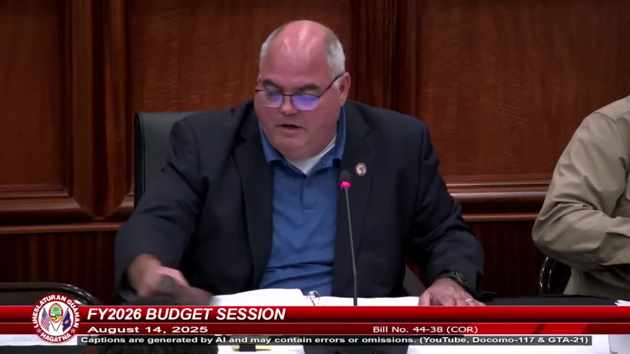 Guam Legislature rejects Perez amendment to create 4% mid-tier business privilege tax