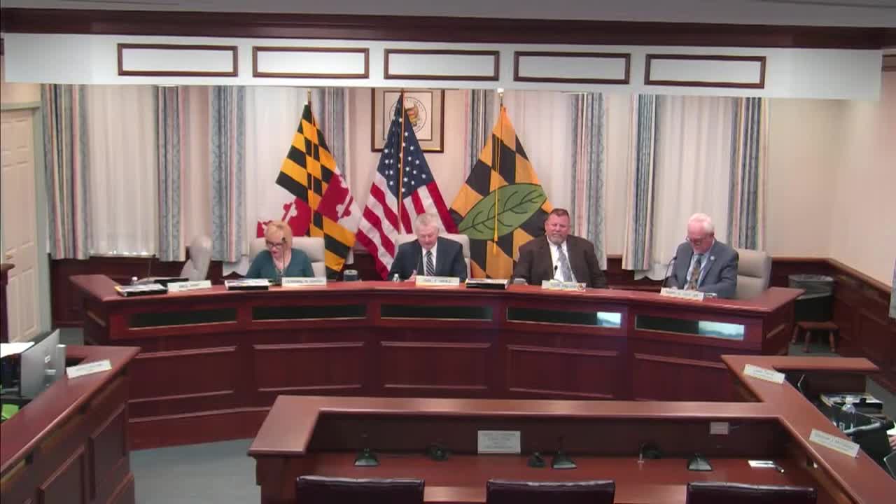 Calvert County Officials Discuss Maryland Transportation Priorities and School Funding Areas