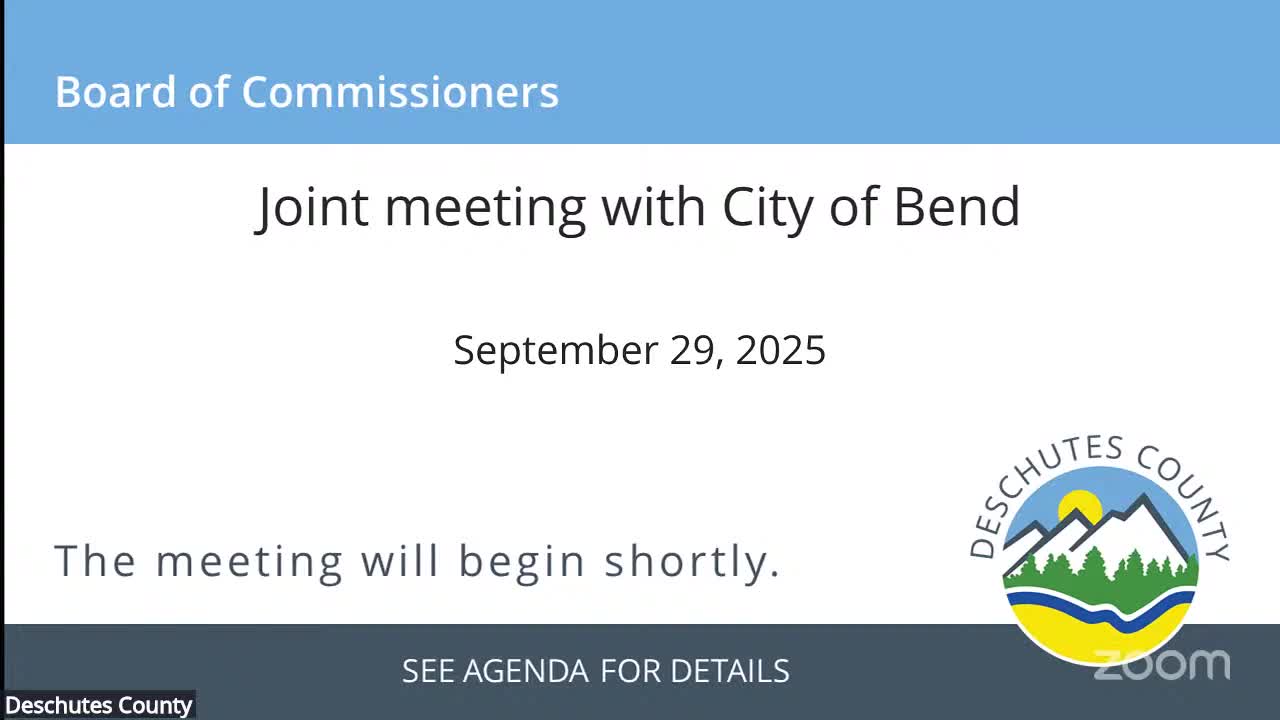 Bend Joint Council Reviews Temporary Safe Stay Area Management and Future Plans