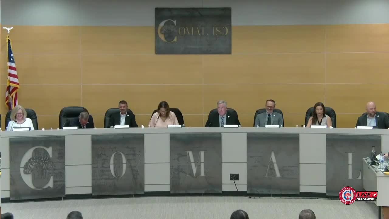 Comal ISD Trustees Recognize Student Achievements and Approve Education Foundation Partnership