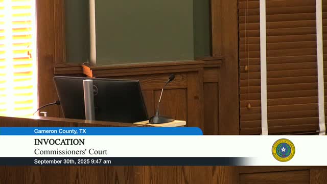 Cameron County Commissioners Delay MOU Approval with ICE Amid Community Concerns