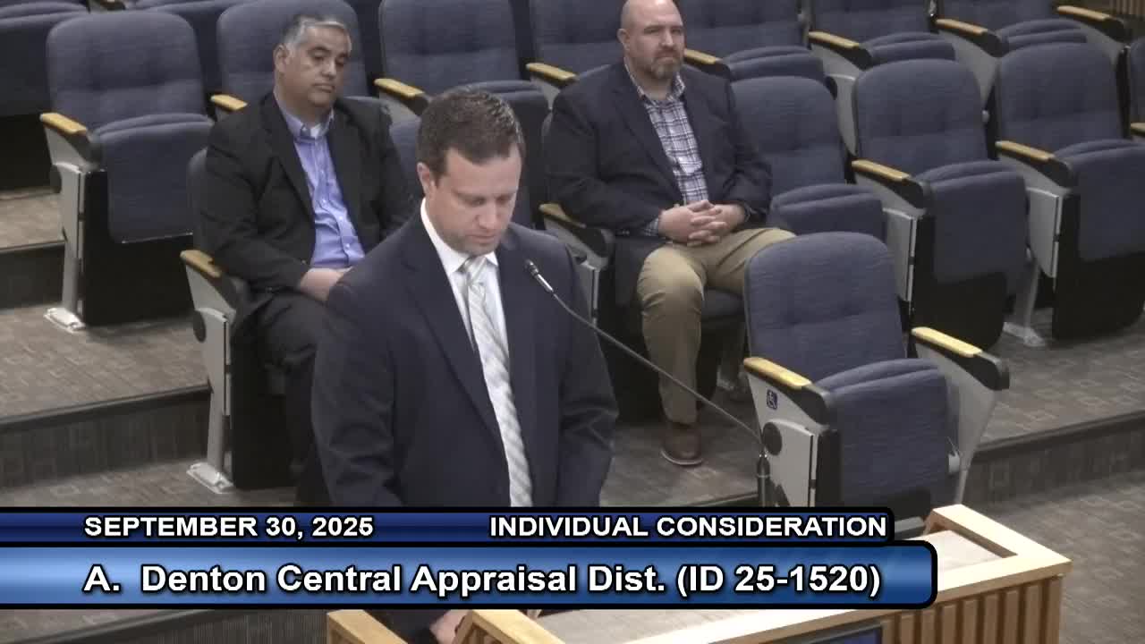 Denton Council Nominates Vicki Byrd for DCAD Board Reappointment