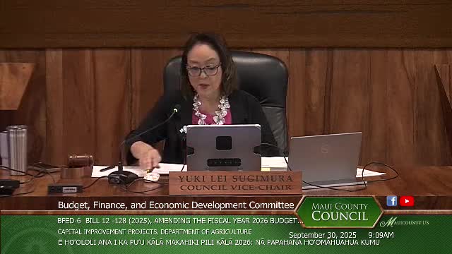 Maui County Budget Committee Approves $10M for Prosecuting Attorney's New Facility