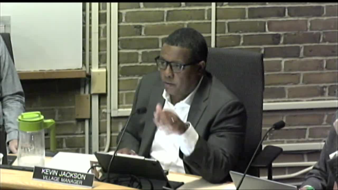 Oak Park staff outlines expanded business assistance grants including climate-ready and fire-safety options