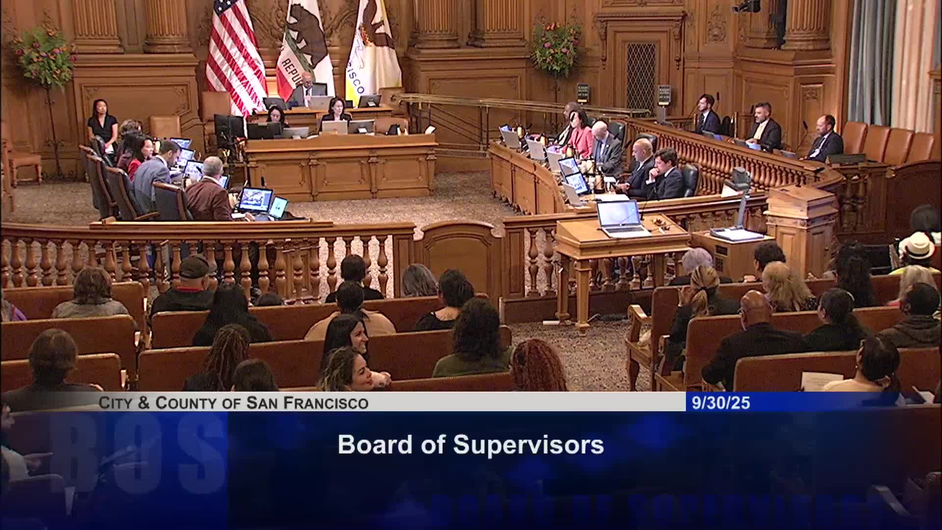 San Francisco Supervisors Pass Key Ordinances and Recognize Community Contributions