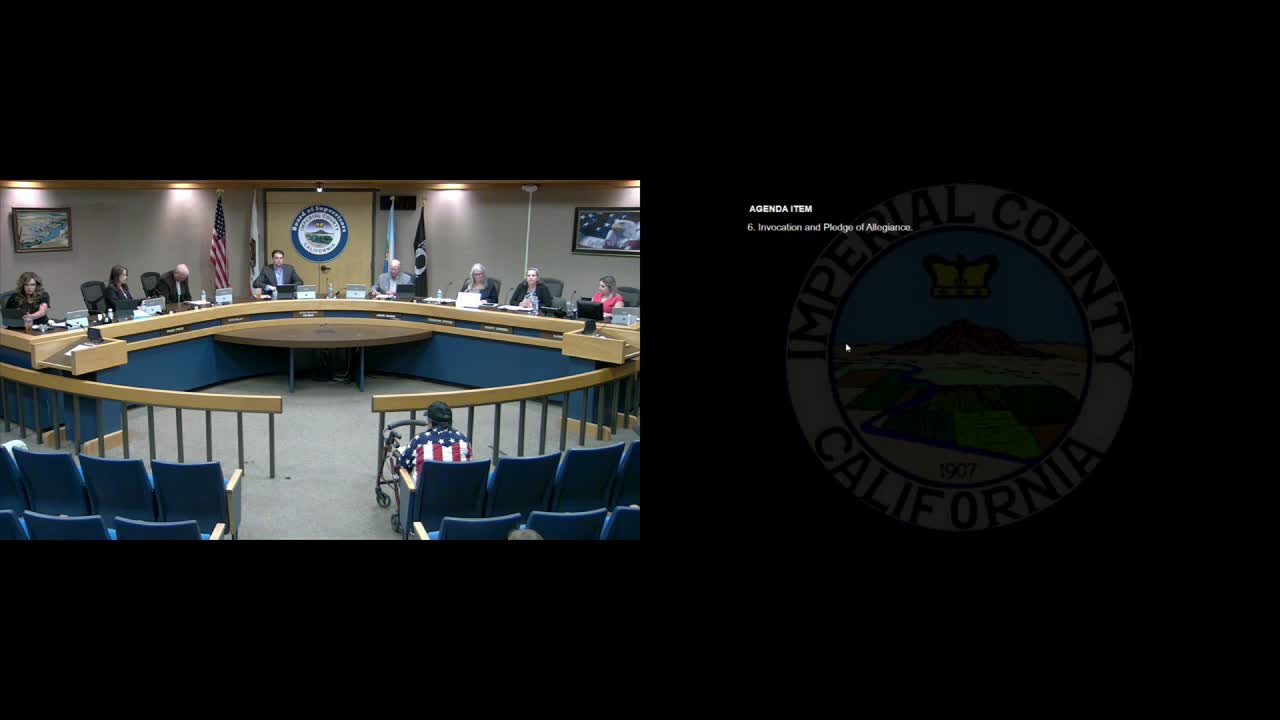 Public Comments Unfold at County Board Meeting with Mr. Ramos and Mr. Smith Speaking