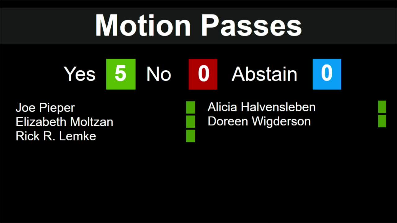 Finance committee approves revised surplus property policy widening authority and adding real estate
