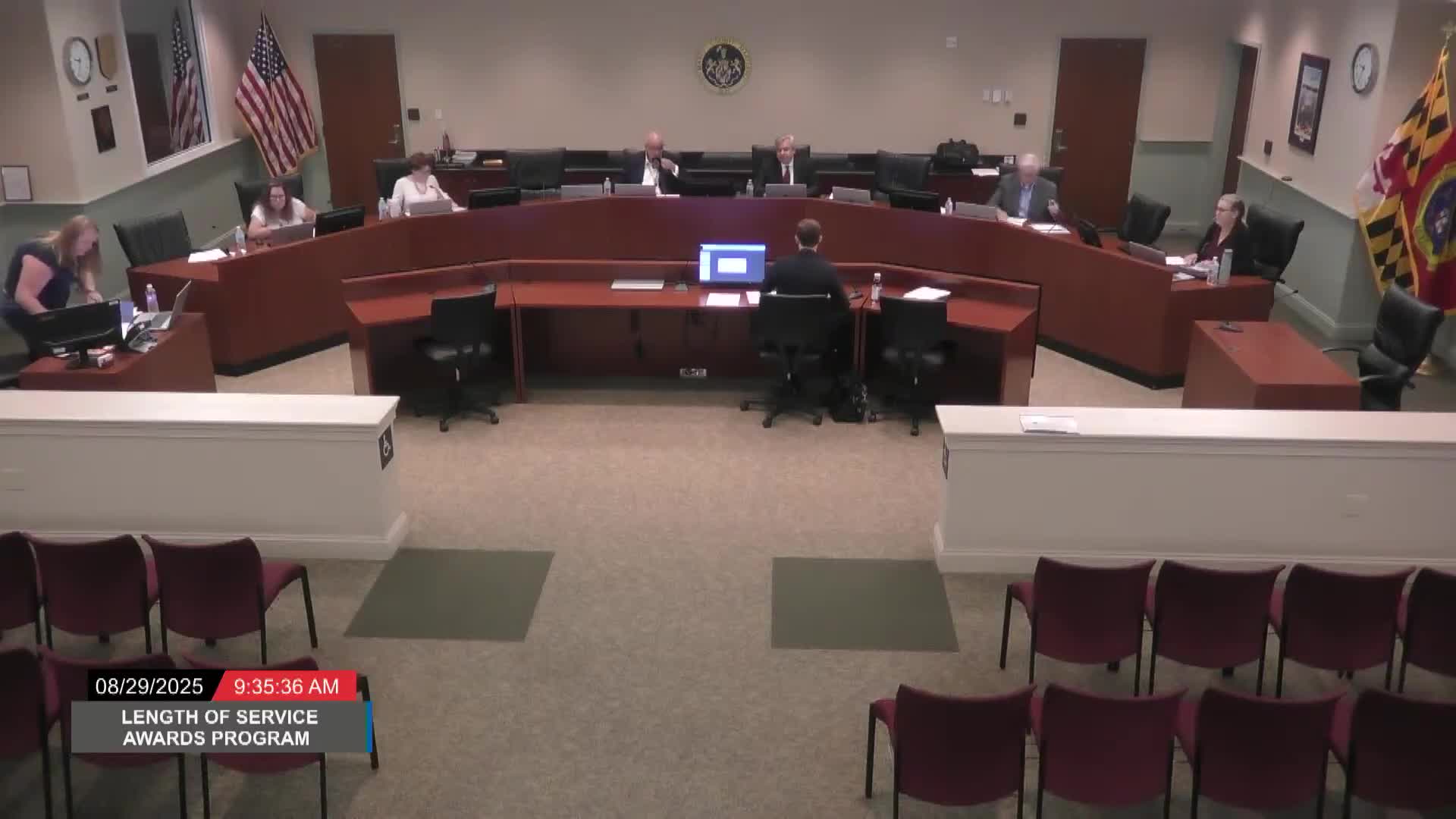 St. Mary's County LOSAP board approves quarter investment report, authorizes search for private‑credit managers