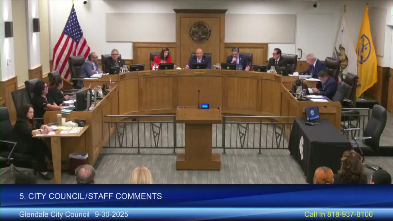 Mayor Najera directs librarian to design drawdown plan amid budget discussions in Glendale