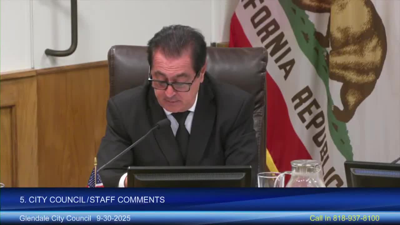 Council Members Discuss BRT Impact on Glendale Zoning and Community Safety Issues