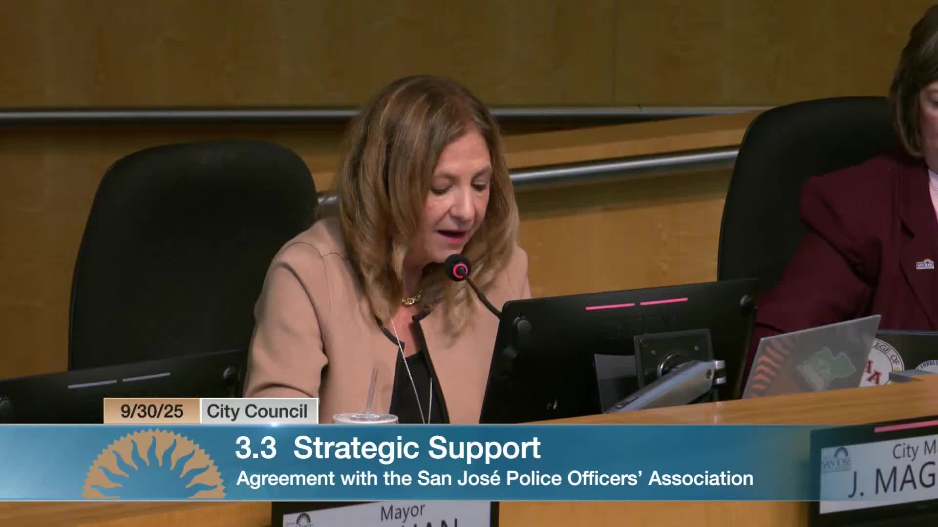 San Jose City Council Approves Police Officers Association Contract for Workforce Stability