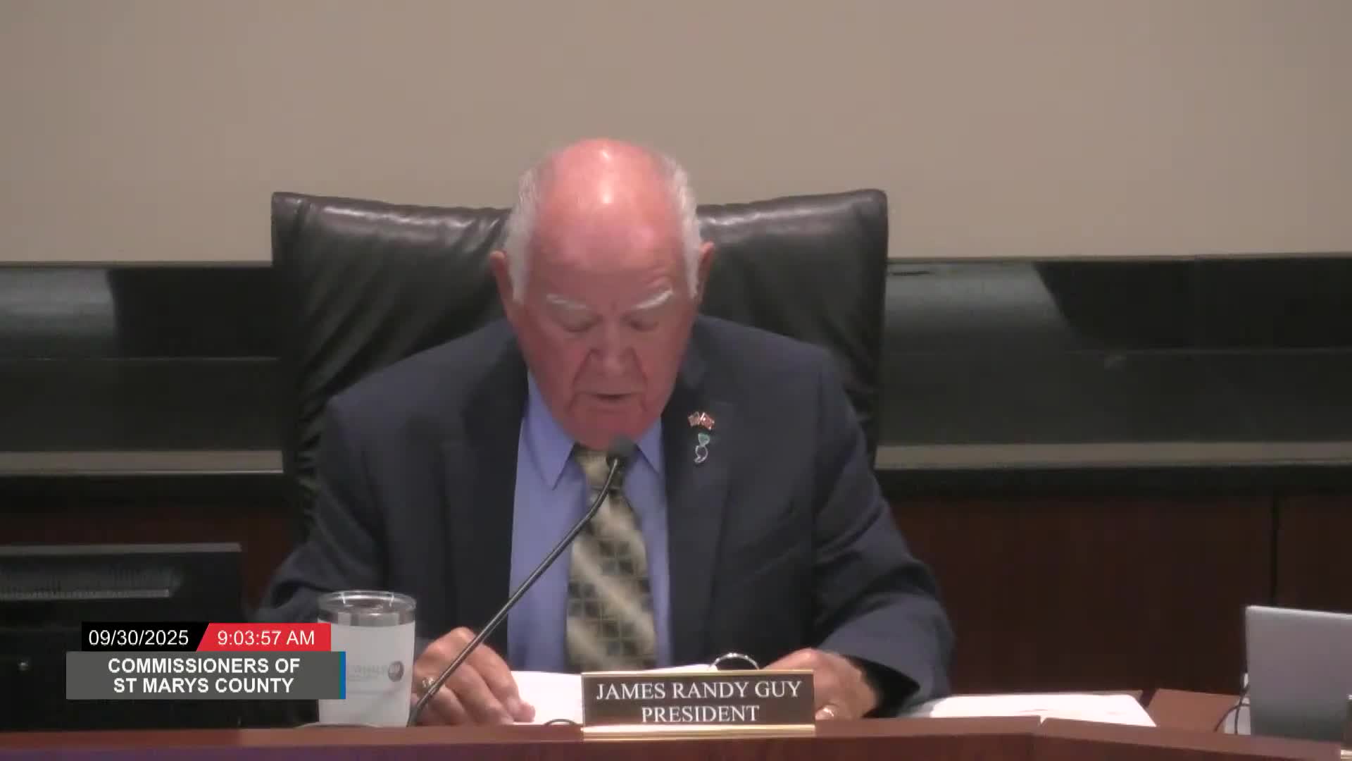 Saint Mary's County Commissioners Declare Homegrown School Lunch Week and World Architecture Day