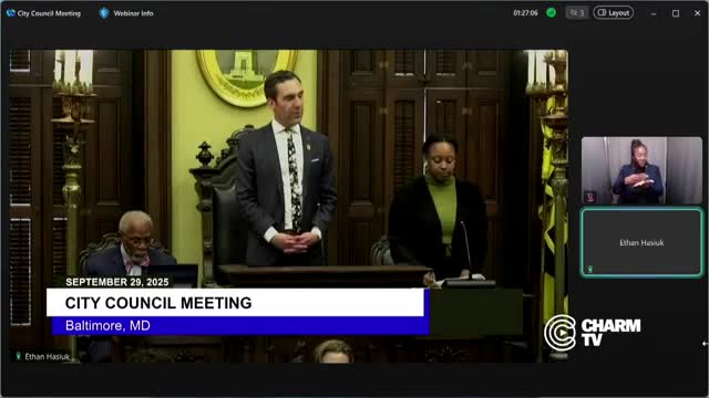 Councilmembers introduce updates to Baltimore Children and Youth Fund ordinance