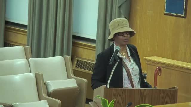 Resident questions selection of engineering firms for sewer-separation project; legal and staff responses