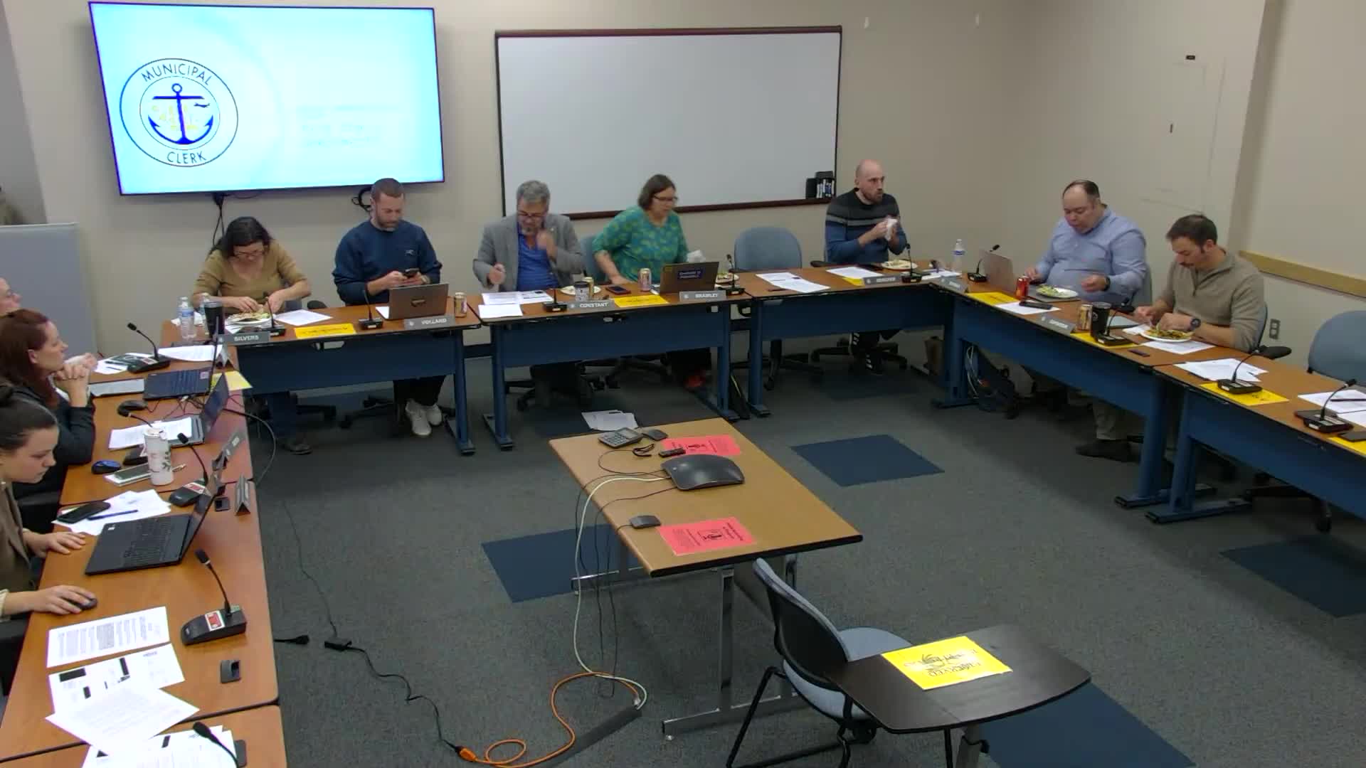 Assembly work session debates scope of grant-backed public‑meeting project, focuses on community councils