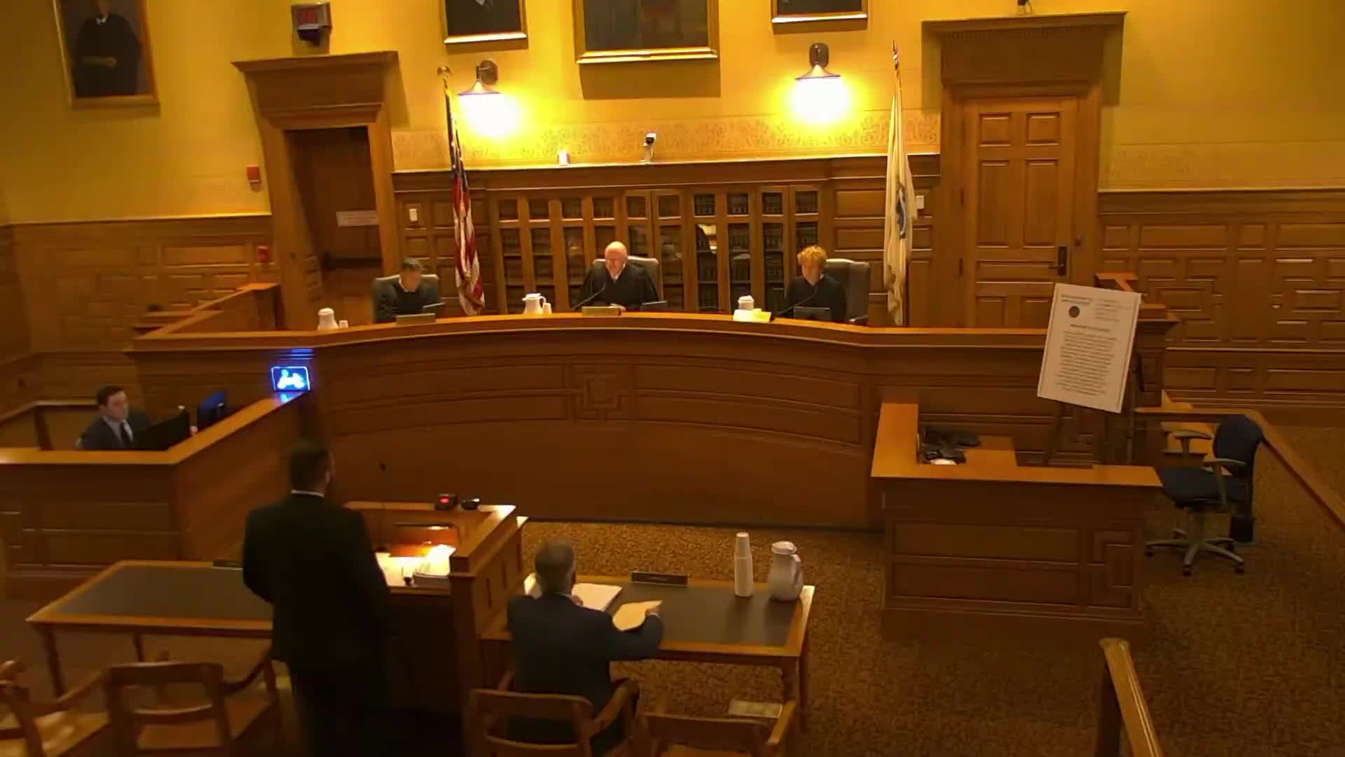 Appeals court hears dispute over mechanic’s lien and privity after arbitration in Belle Fleur case